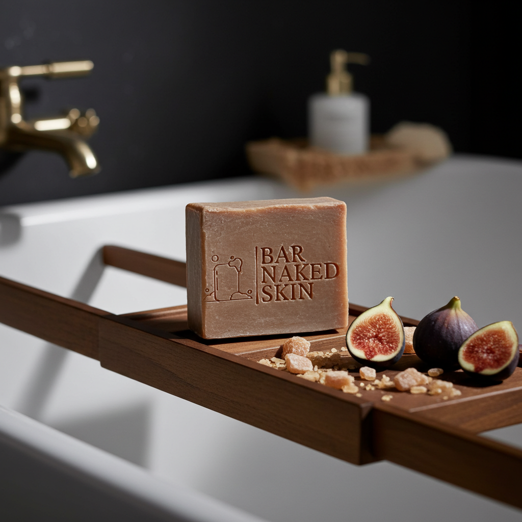 Brown Sugar Fig Goat Milk Soap Bar