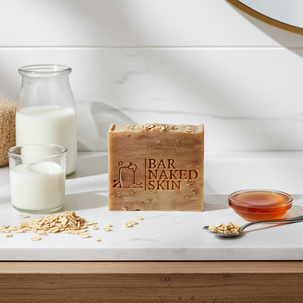 Oatmeal Milk & Honey Goat Milk Soap Bar