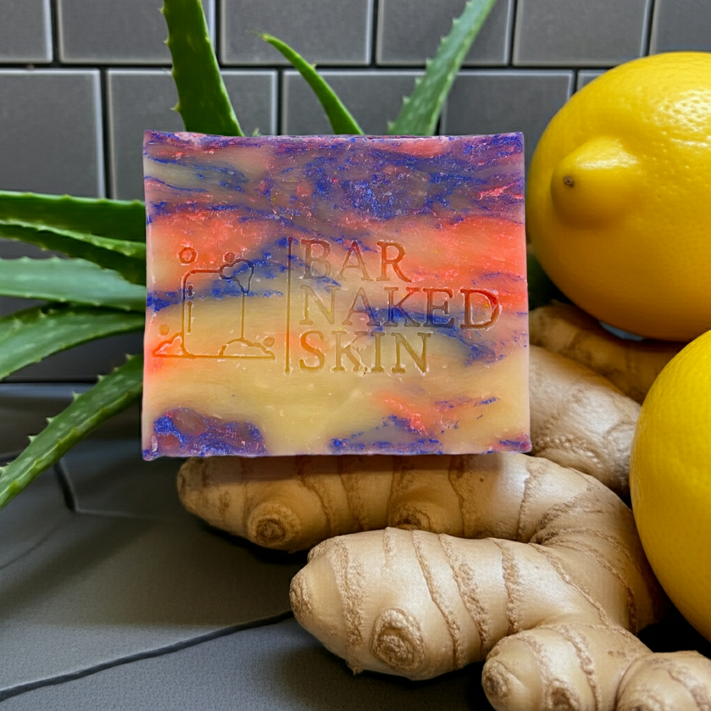 Green Tea and Lemon Soap Bar