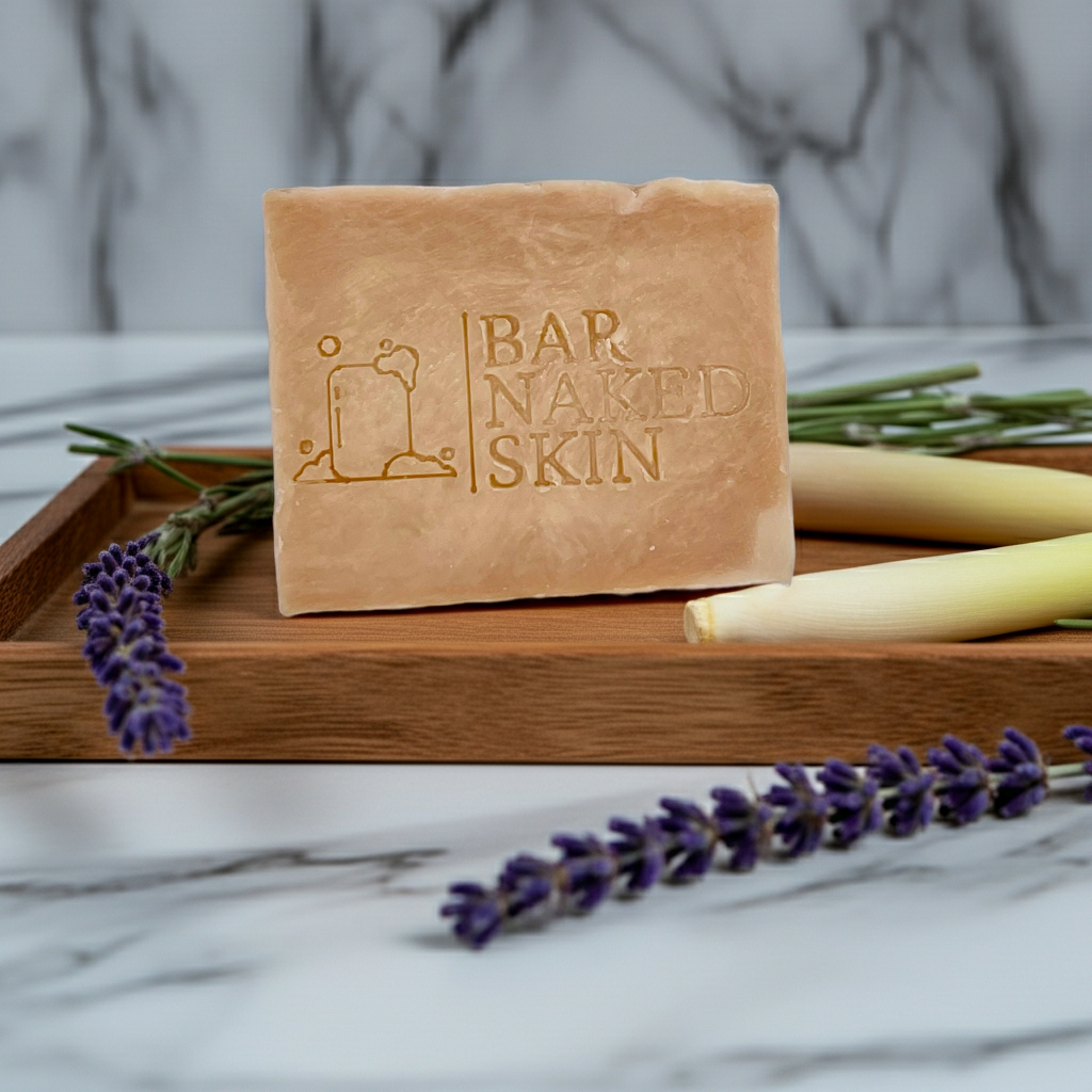 Lavender Lemongrass Castile Goat Milk Soap Bar