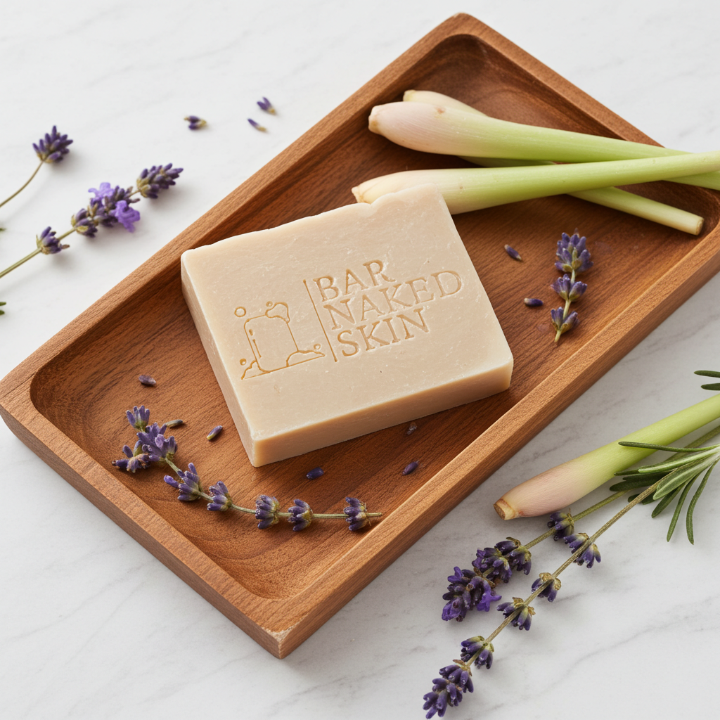 Lavender Lemongrass Castile Goat Milk Soap Bar