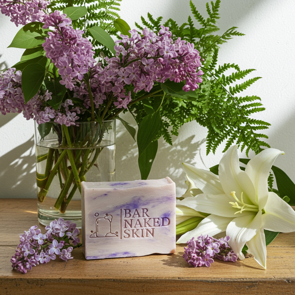 Lilies Lilac Soap Bar