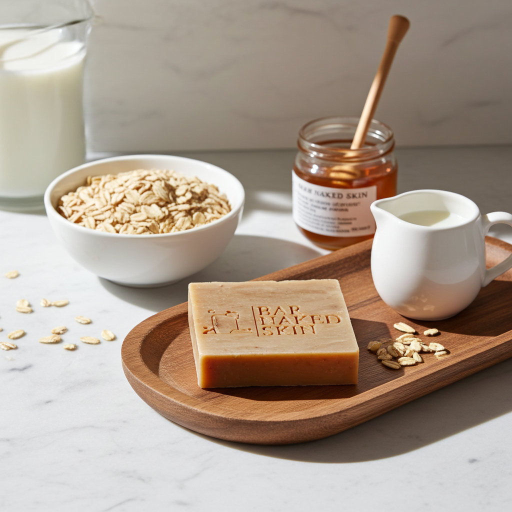 Oatmeal Milk & Honey Goat Milk Soap Bar