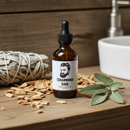 Sandalwood Bourbon Beard Oil