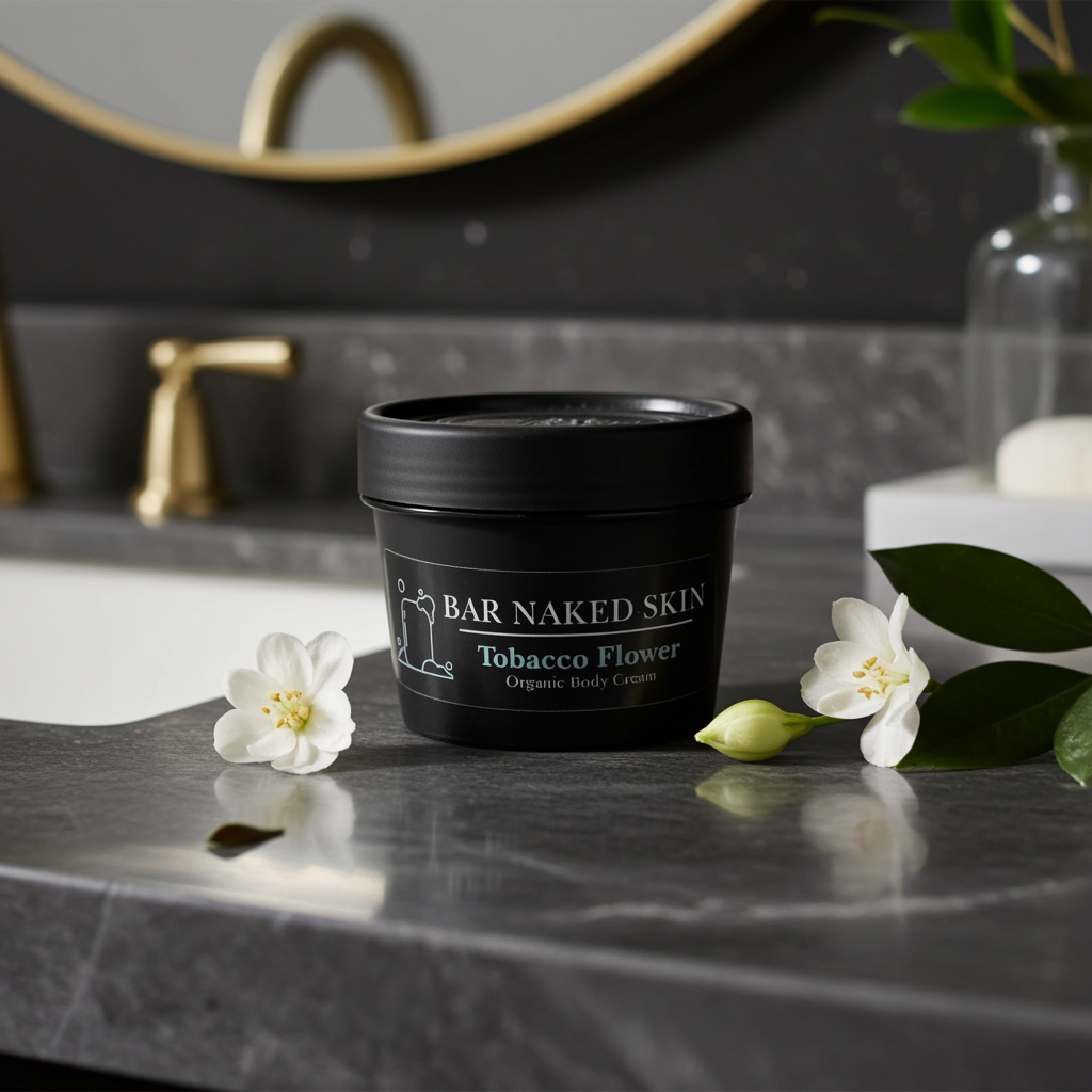 Tobacco flower body cream