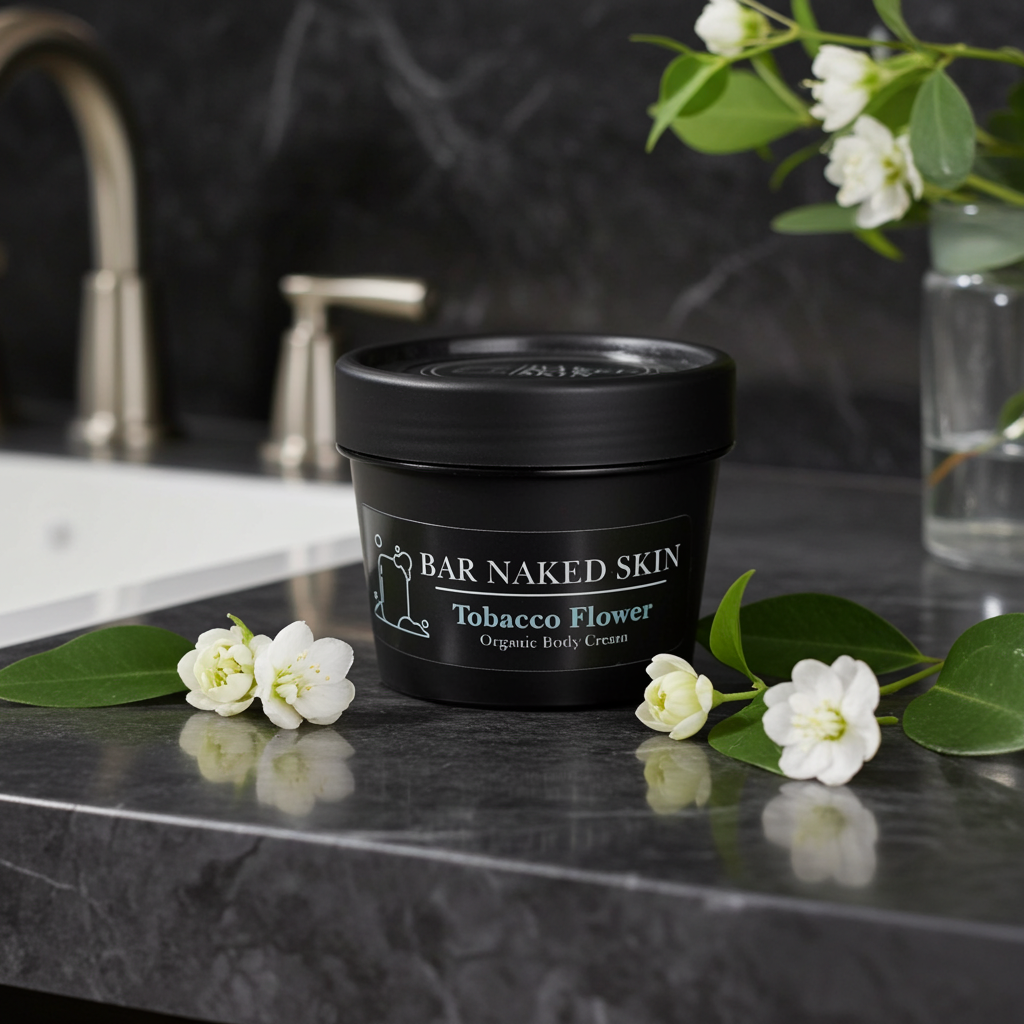 Tobacco flower body cream