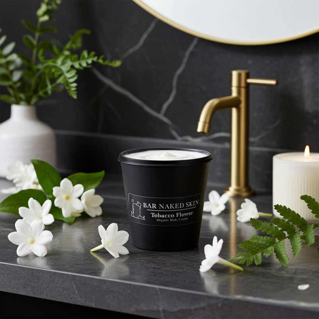 Tobacco flower body cream