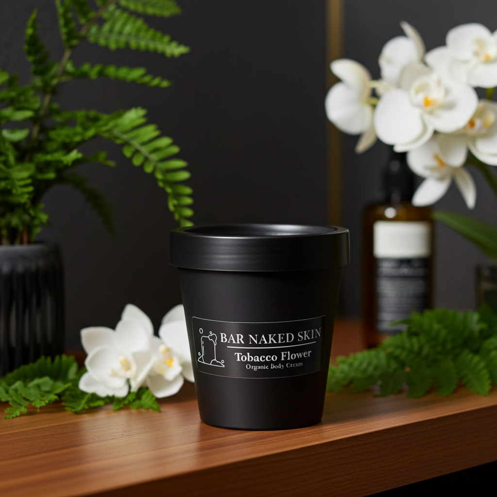 Tobacco flower body cream