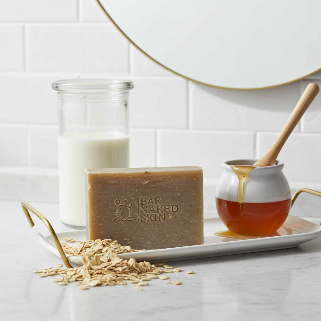 Oatmeal Milk & Honey Goat Milk Soap Bar